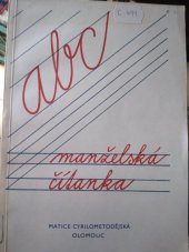 kniha Manželská čítanka, Matice Cyrillo-Methodějská 1991