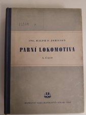 kniha Parní lokomotiva. 1. část, Dopravní nakladatelství 1955