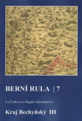 kniha Berní rula 7. - Kraj Bechyňský III, Národní archiv 2017