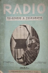 kniha Radio- telefonie a telegrafie, Dr. A. Reinwart 1925