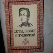 kniha Dekret kutnohorský, Evropský literární klub 1948