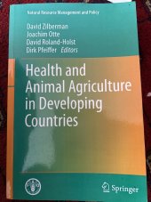 kniha Health and animal agriculture in developing countries, Springer 2012