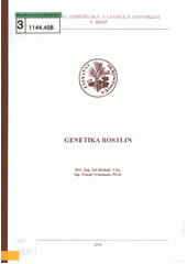 kniha Genetika rostlin, Mendelova zemědělská a lesnická univerzita 2004