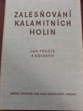 kniha Zalesňování kalamitních holin, SZN 1958