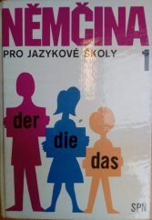 kniha Němčina pro jazykové školy., SPN 1990
