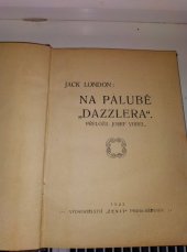 kniha Na palubě "Dazzlera", Zenit 1922