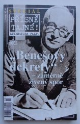 kniha Přísně tajné! literatura faktu : pohledy do zákulisí historie : války, bitvy, armády : aféry, skandály, špionáž : pozoruhodné osobnosti, nevšední osudy., Pražská vydavatelská společnost 2002