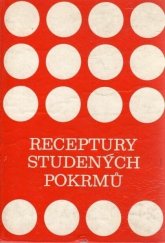 kniha Receptury studených pokrmů, Merkur 1976