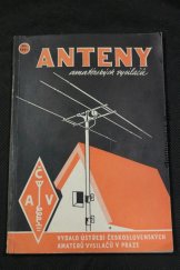 kniha Anteny amatérských vysilačů, ČAV, Českoslovenští amatéři vysilači 1947