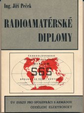 kniha Radioamatérské diplomy, ÚV Svazarm 1984