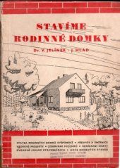 kniha Stavíme rodinné domky, Práce 1954