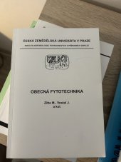 kniha Obecná fytotechnika, Česká zemědělská univerzita 1999