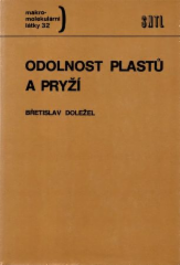 kniha Odolnost plastů a pryží, SNTL 1981