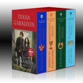 kniha The Outlander series 4 díly - Outlander, Dragonfly in amber, Voyager, Drums of autumn, Dell 2015