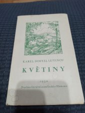 kniha Květiny lyrika, Družina literární a umělecká 1930