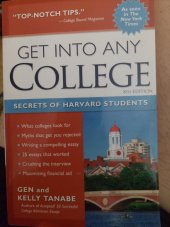 kniha Get into any  college Secrets of Harvard students, Published by supercollege 2012