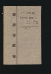 kniha Čtyři knihy sonetů 1890-1892, F. Šimáček 1910