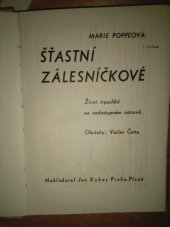 kniha Šťastní Zálesníčkové Život trpaslíků na nedostupném ostrově, Jan Kobes 1933