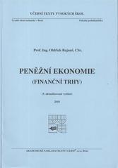 kniha Peněžní ekonomie (finanční trhy), Akademické nakladatelství CERM 2010