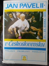 kniha Papež Jan Pavel II. návštěva v Československu 21.4.-22.4. 1990, Klub pro českou heraldiku 1990