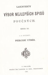 kniha Přírodní výběr, Jan Laichter 1900