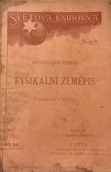 kniha Učebnice fysikálního zeměpisu, J. Otto 1903