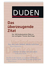 kniha Duden. Das überzeugende Zitat, Dudenverlag 2004