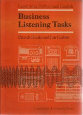 kniha Business Listening Tasks Cambridge Professional English, Cambridge University Press 1990