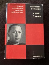 kniha Odkazy pokrokových osobností naší minulosti Karel Čapek, Melantrich 1978