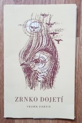 kniha Zrnko dojetí a jiné básně, Závodní klub ROH ČKD Blansko 1976