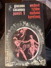 kniha Medové týždne madame Baretovej Pamati 9, Slovenský spisovateľ 1970