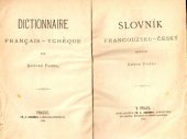 kniha Slovník česko-francouzský a francouzsko-český. Díl česko-francouzský, Fr. A. Urbánek 1875