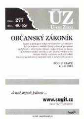 kniha Občanský zákoník podle stavu k 1.6.2001, Sagit 2001