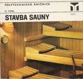 kniha Stavba sauny, SNTL 1980