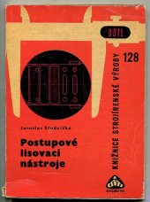 kniha Postupové lisovací nástroje, SNTL 1967