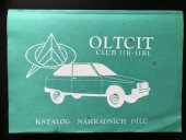 kniha Oltcit club 11R - 11RL - katalog náhradních dílů, Alfa 1990