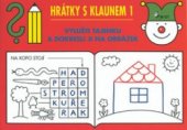 kniha Hrátky s klaunem. Vylušti tajenku a dokresli ji na obrázek, Pierot 2001