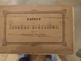 kniha Nápěvy k českému zpěvníčku, Jaroslav Pospíšil 1856