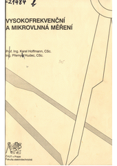 kniha Vysokofrekvenční a mikrovlnná měření, ČVUT 2006