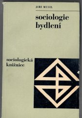 kniha Sociologie bydlení, Svoboda 1971