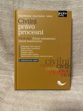 kniha Civilní právo procesní Díl druhý: řízení vykonávací, řízení insolvenční, Leges 2022