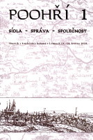 kniha Poohří 1 sídla - správa - společnost : sborník z konference konané v Lounech 13.-14. května 2010, Historie a současnost Poohří 2011