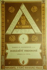 kniha Indiánští hrdinové, F. Topič 1925