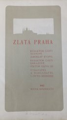 kniha Zlatá Praha  ročník 19. - Obrázkový týdenník pro zábavu a poučení, J. Otto 1902