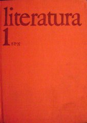 kniha Literatura pro 1. ročník středních škol, SPN 1980