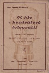 kniha Oč jde v bezdrátové telegrafii, E. Beaufort 1924