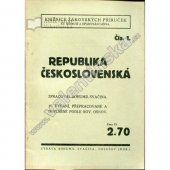 kniha Republika Československá, Bohumil Svačina 1936