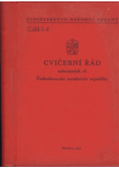 kniha Cvičební řád ozbrojených sil Československé socialistické republiky  zákl.-1-4 : platné od 1. října 1963 , Naše vojsko 1975