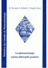 kniha La phénoménologie comme philosophie première, Filosofia 2011