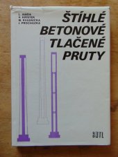 kniha Štíhlé betonové tlačené pruty, SNTL 1983